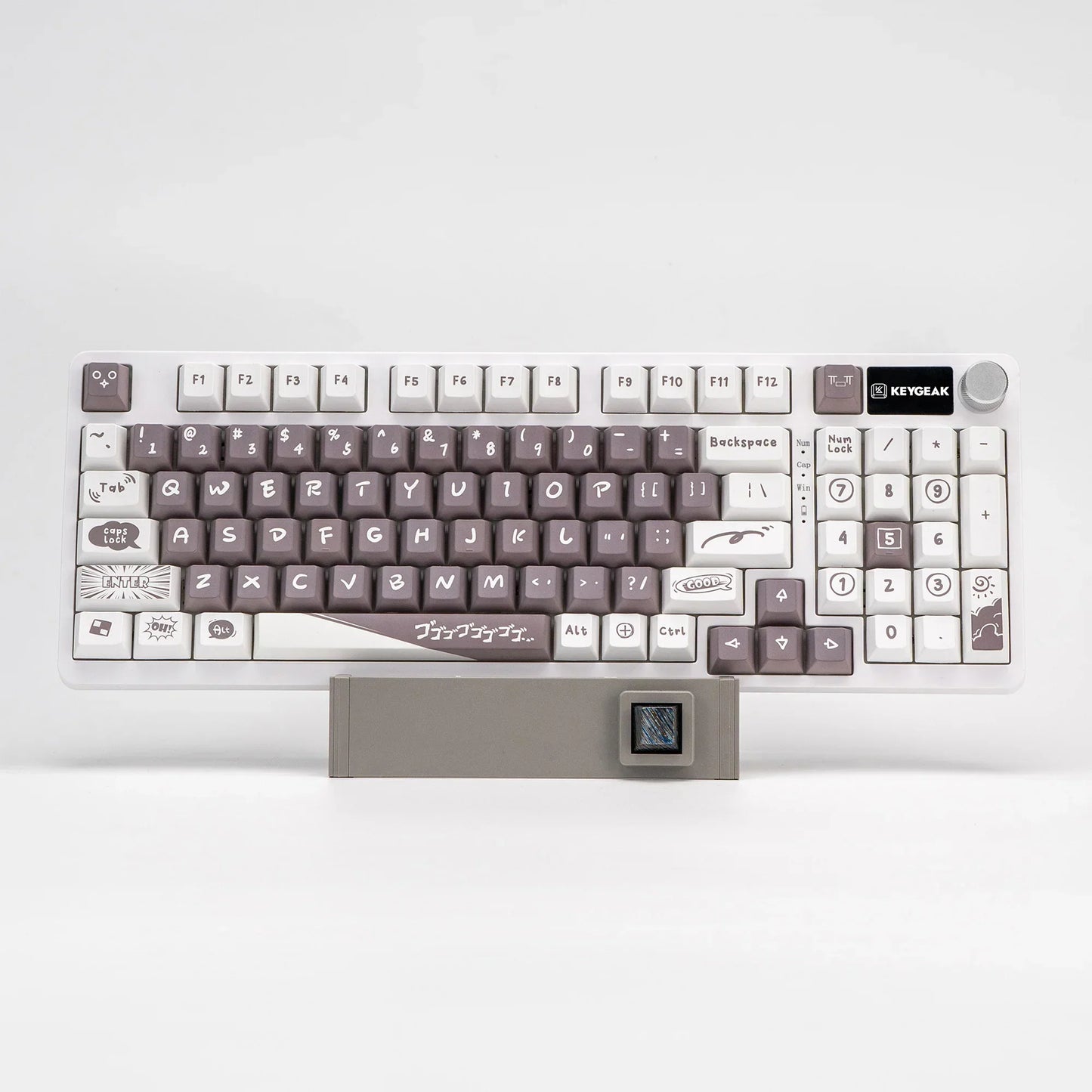 Hot-Swap RGB Tri-mode Mechanical Keyboard (Comic)