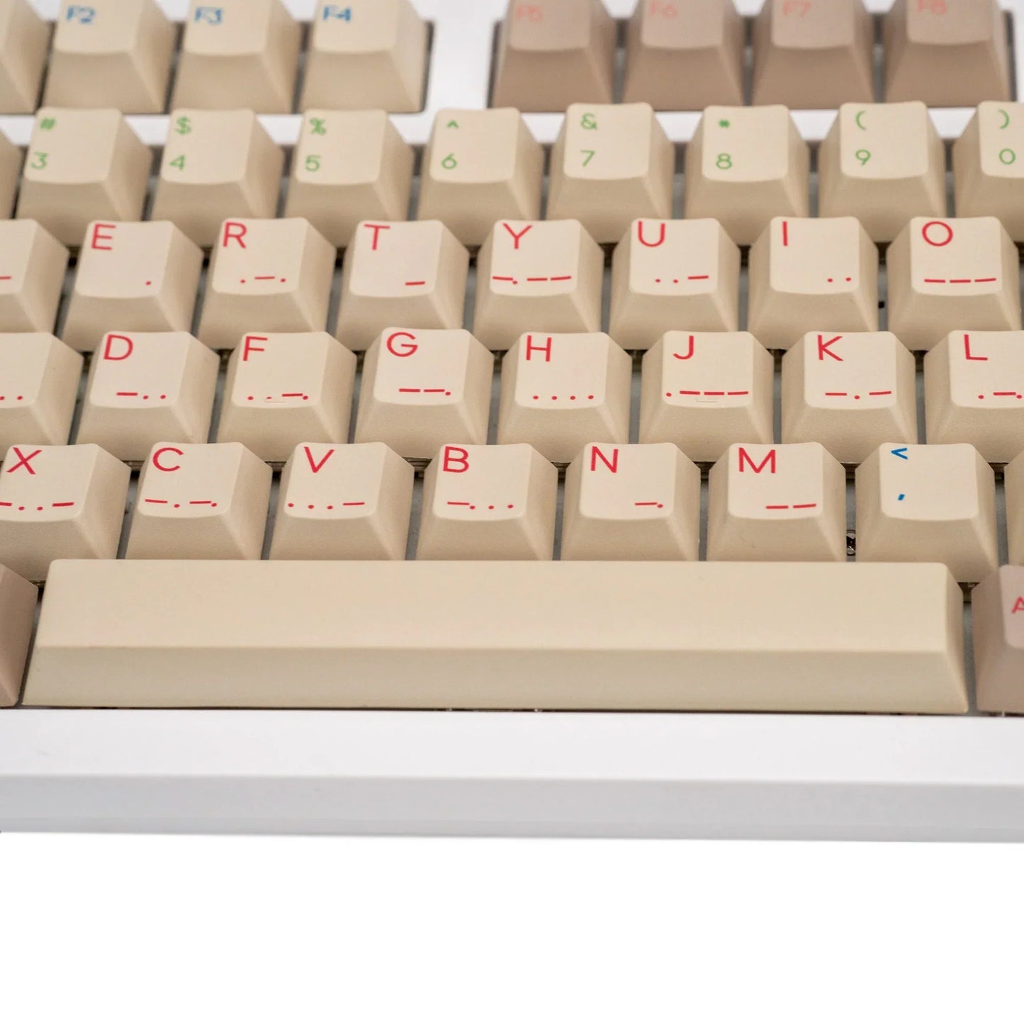 Hot-Swap RGB Tri-mode Mechanical Keyboard (Morse Code)