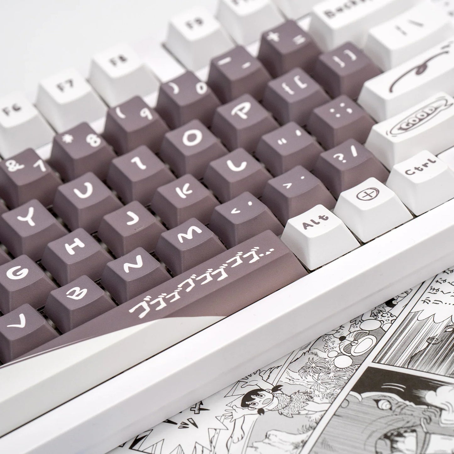 Hot-Swap RGB Tri-mode Mechanical Keyboard (Comic)