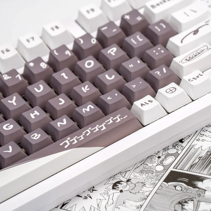 Hot-Swap RGB Tri-mode Mechanical Keyboard (Comic)
