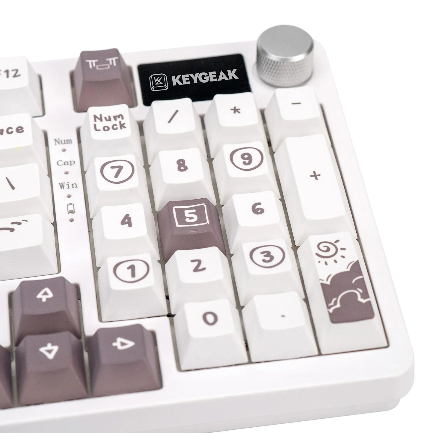 Hot-Swap RGB Tri-mode Mechanical Keyboard (Comic)