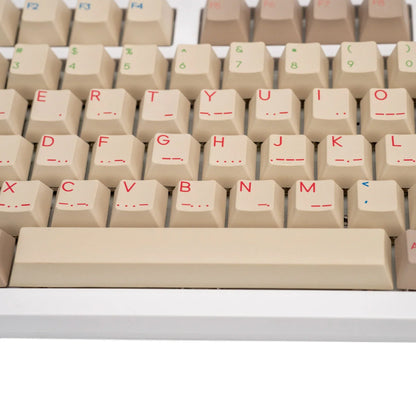 Hot-Swap RGB Tri-mode Mechanical Keyboard (Morse Code)