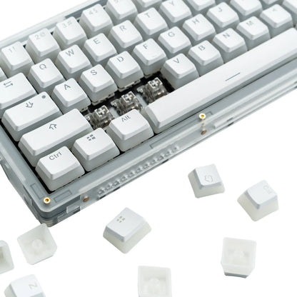 PBT Pudding Keycaps Dual-layer keycap Set OEM Profile