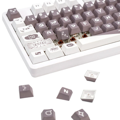 Hot-Swap RGB Tri-mode Mechanical Keyboard (Comic)