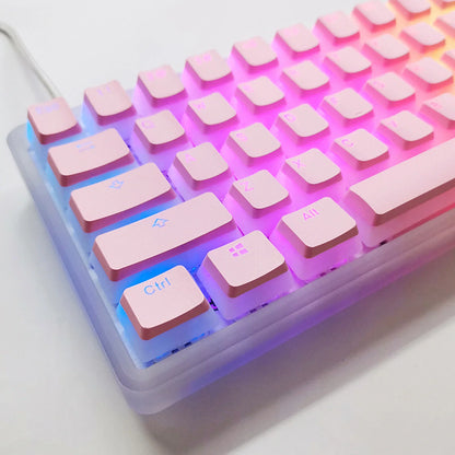 PBT Pudding Keycaps Dual-layer keycap Set OEM Profile